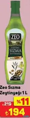 ZEO SIZMA ZEYTİNYAĞI 1 L